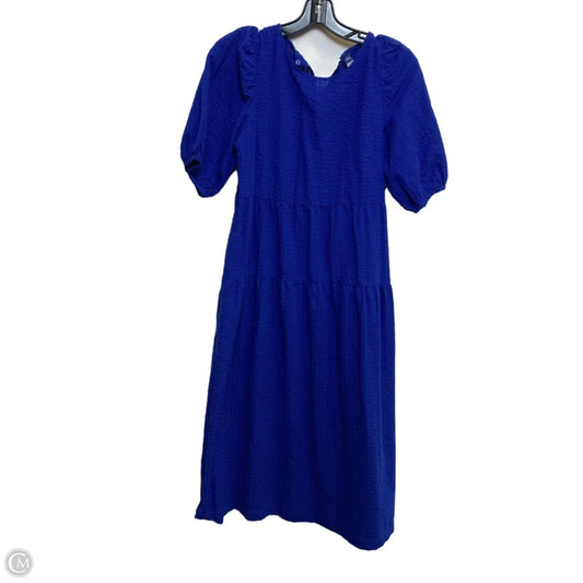 Dress Casual Midi By Old Navy In Blue, Size: Sp