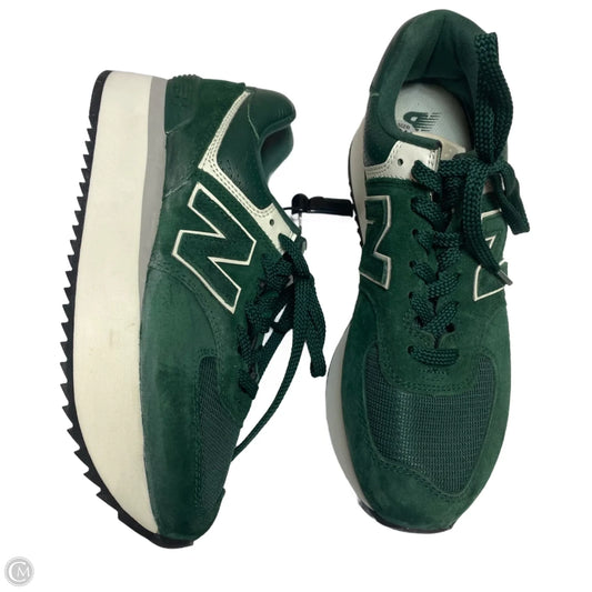 Shoes Sneakers By New Balance In Green, Size: 9.5