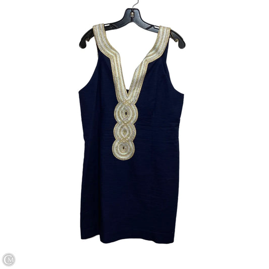 Dress Designer By Lilly Pulitzer In Blue, Size: L