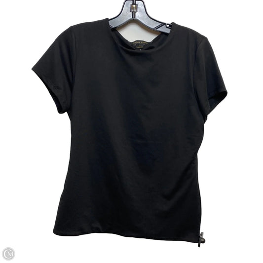 Top Short Sleeve By Cynthia Steffe In Black, Size: M
