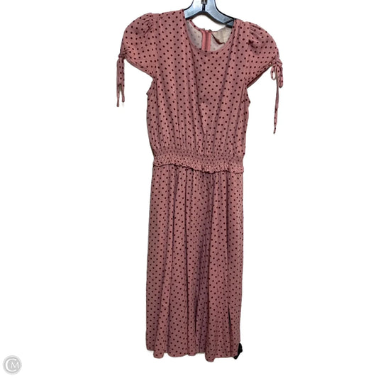 Dress Casual Short By Gal Meets Glam In Pink, Size: Xs