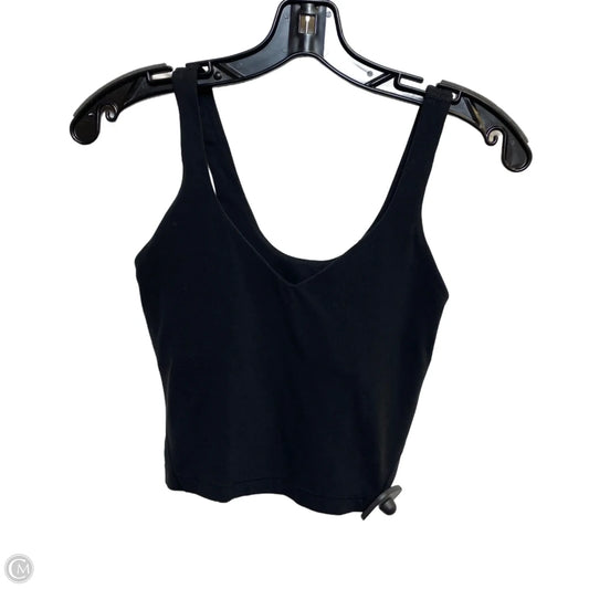 Athletic Bra By Lululemon In Black, Size: S