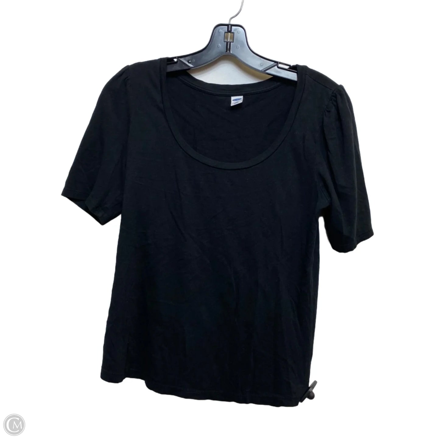Top Short Sleeve By Old Navy In Black, Size: S