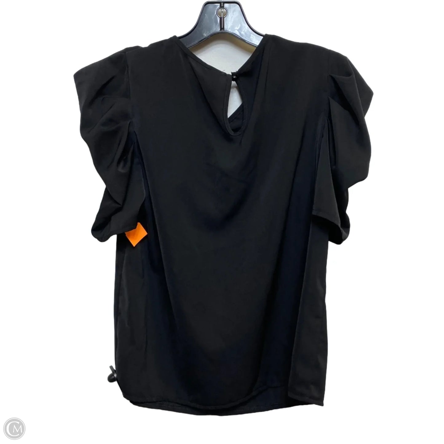 Top Short Sleeve By epretty In Black, Size: S