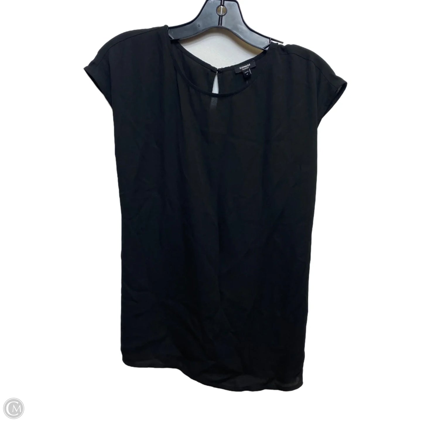Top Sleeveless By Express In Black, Size: M