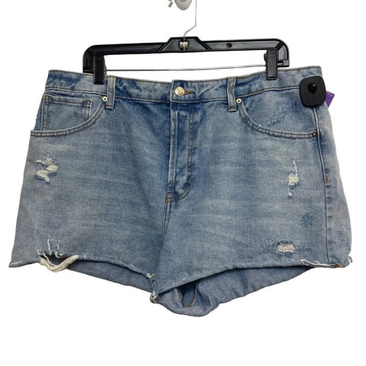 Shorts By Wild Fable In Blue Denim, Size: 16