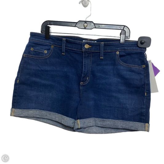 Shorts Designer By Vineyard Vines In Blue Denim, Size: 14