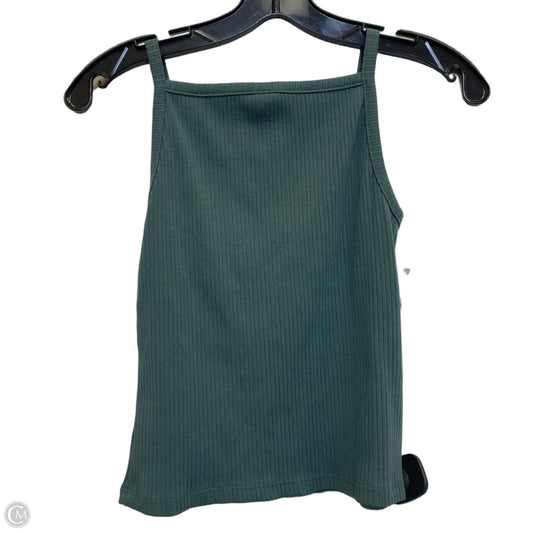 Top Sleeveless By Old Navy In Green, Size: Xs