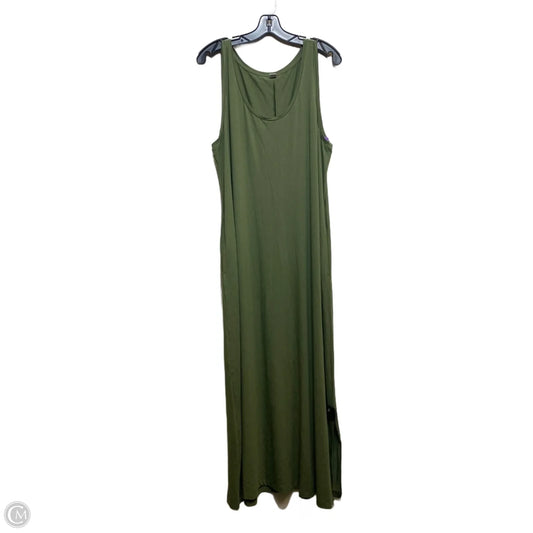 Dress Casual Maxi By Old Navy In Green, Size: Xxl