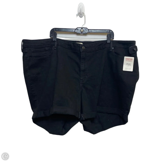Shorts By Levis In Black Denim, Size: 28