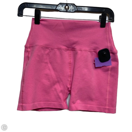 Athletic Shorts By Alphalete In Pink, Size: M