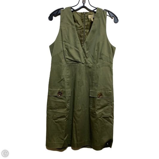 Dress Work By Michael By Michael Kors In Green, Size: L
