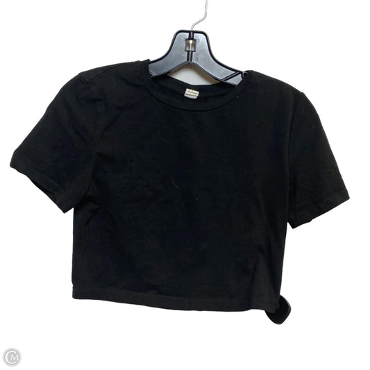 Top Short Sleeve Basic By Cmf In Black, Size: M