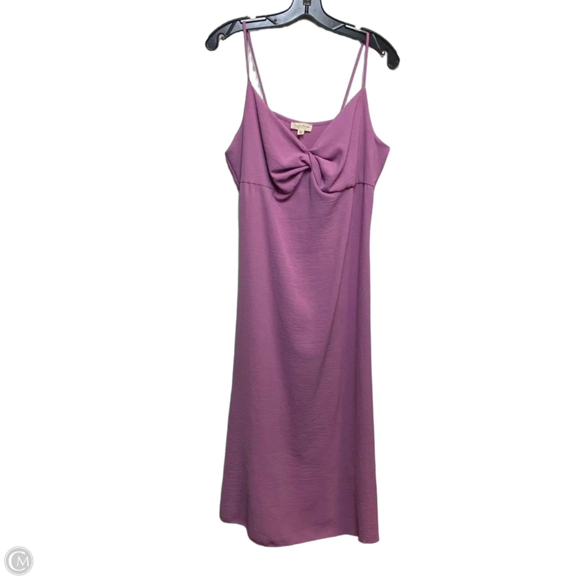 Dress Casual Midi By See You Monday In Purple, Size: Xl – Clothes Mentor Rock Hill SC #283