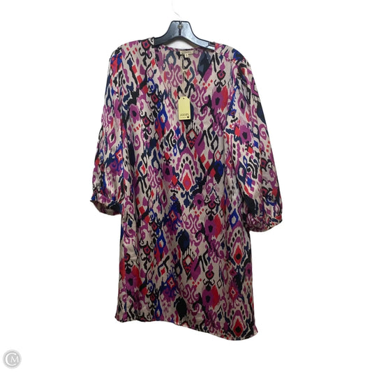 Dress Casual Short By Jodifl In Blue & Purple, Size: M