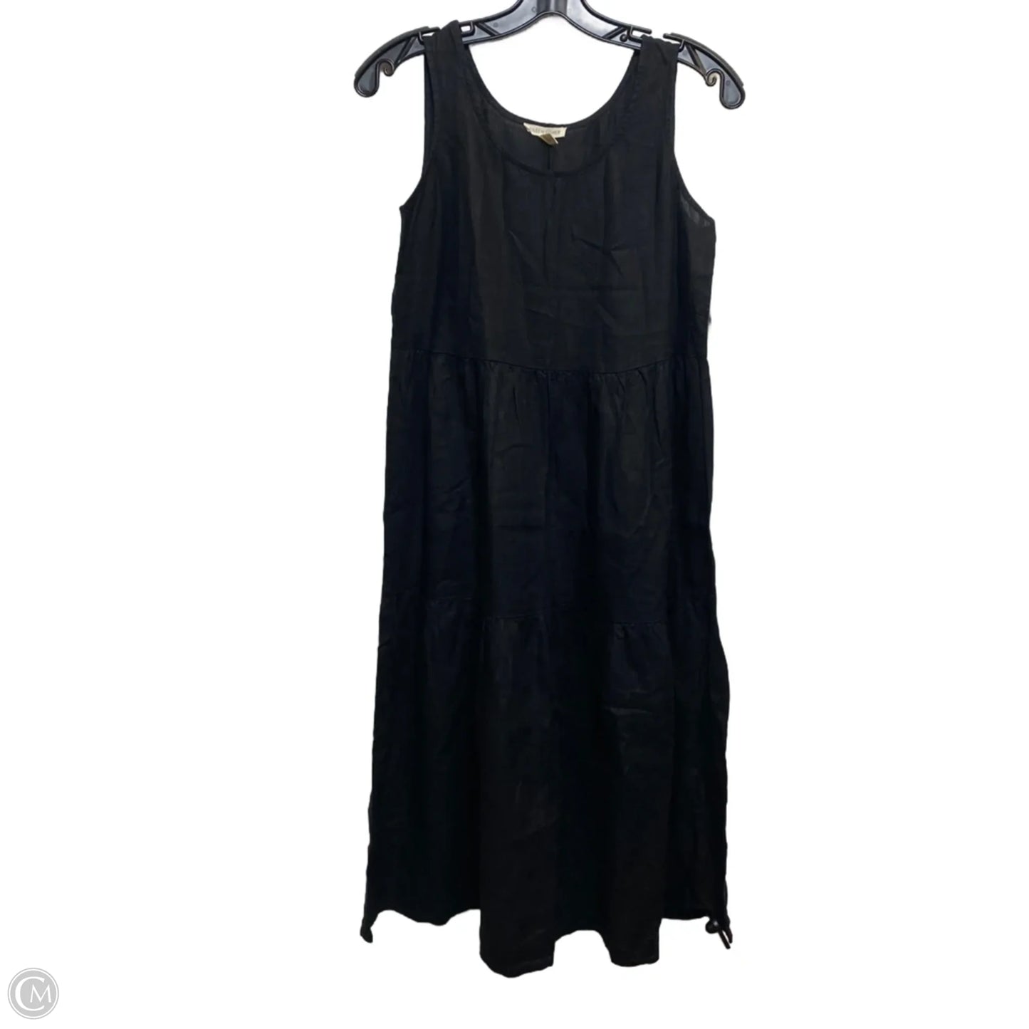 Dress Casual Midi By Eileen Fisher In Black, Size: Xxs