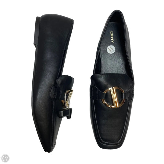 Shoes Flats By Dkny In Black, Size: 11