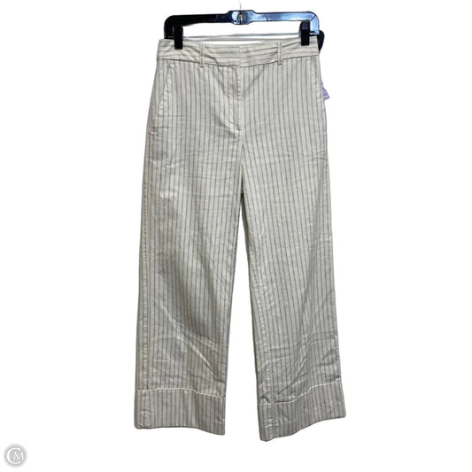 Pants Cropped By Loft In Cream, Size: 2