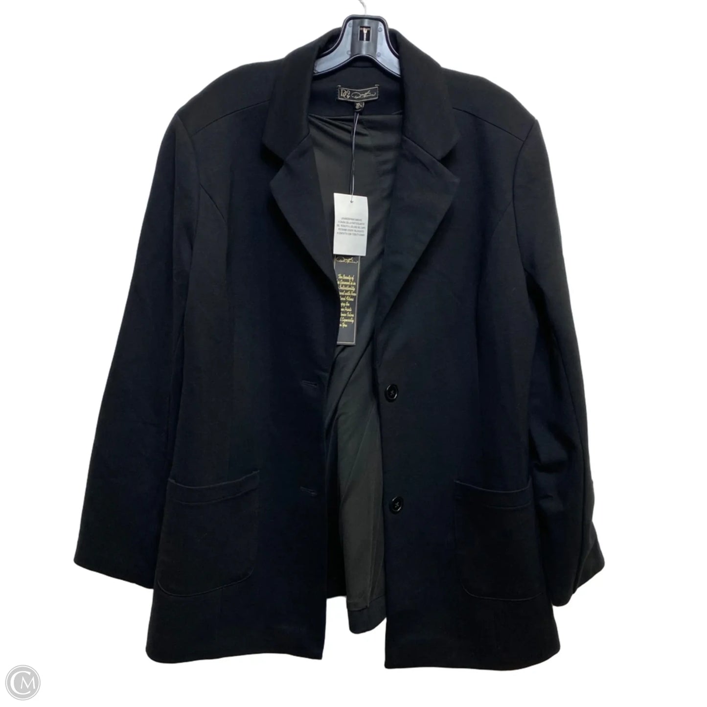 Blazer By Dg2 In Black, Size: Xl