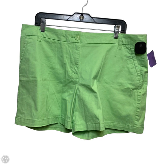 Shorts By Crown And Ivy In Green, Size: 16