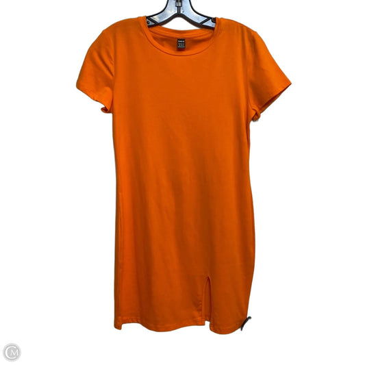 Dress Casual Short By Shein In Orange, Size: L