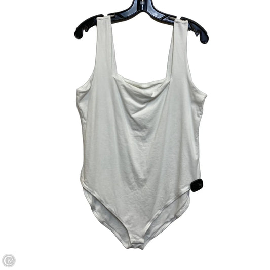 Bodysuit By Old Navy In White, Size: 2x