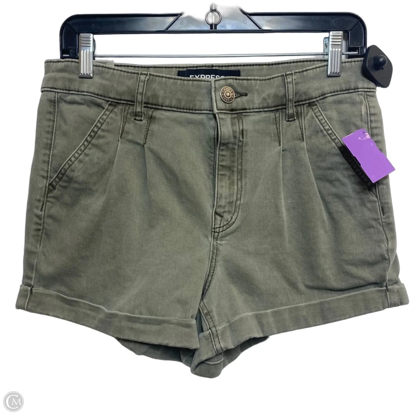 Shorts By Express In Green, Size: 4