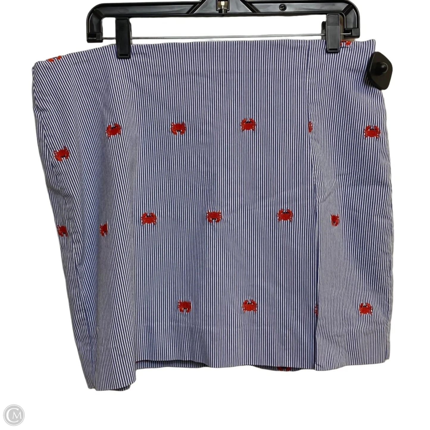 Skort By Crown And Ivy In Blue & White, Size: Xl