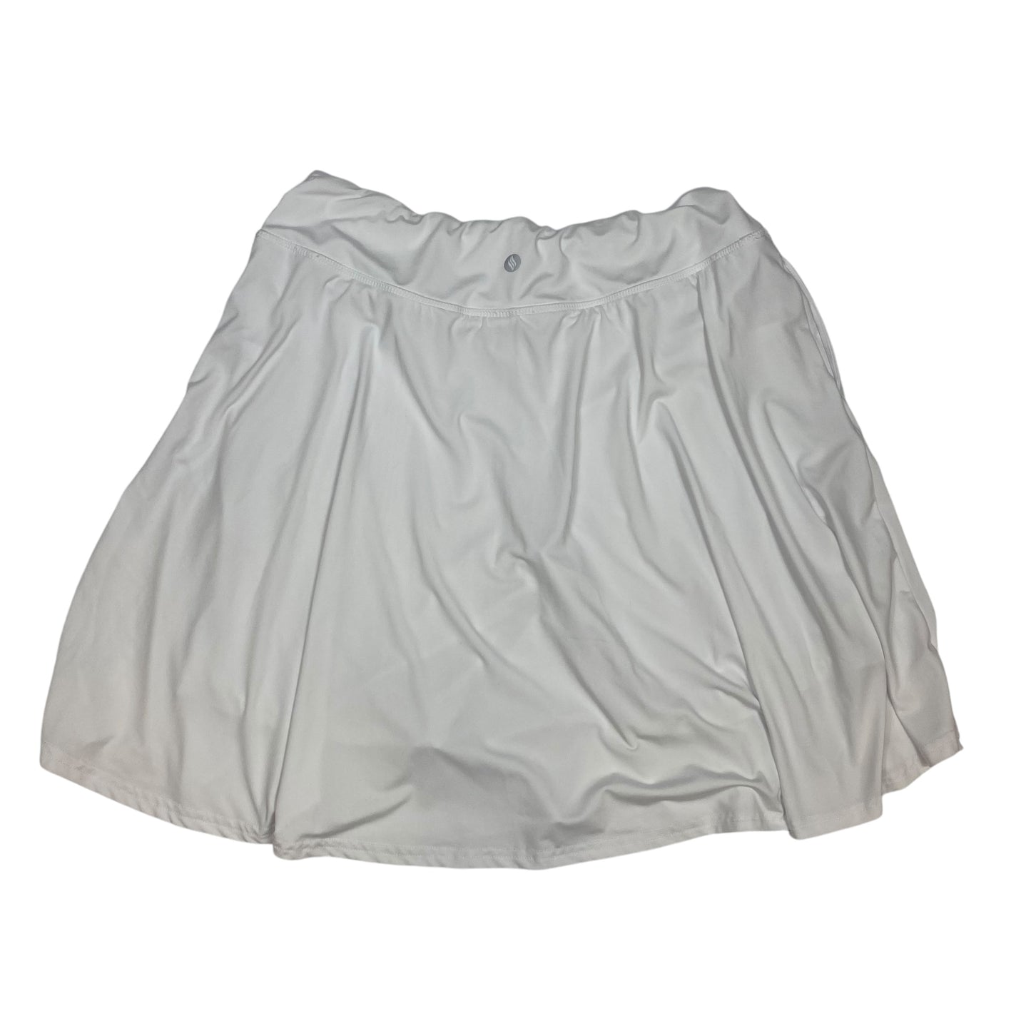 Athletic Skort By Clothes Mentor In White, Size: L