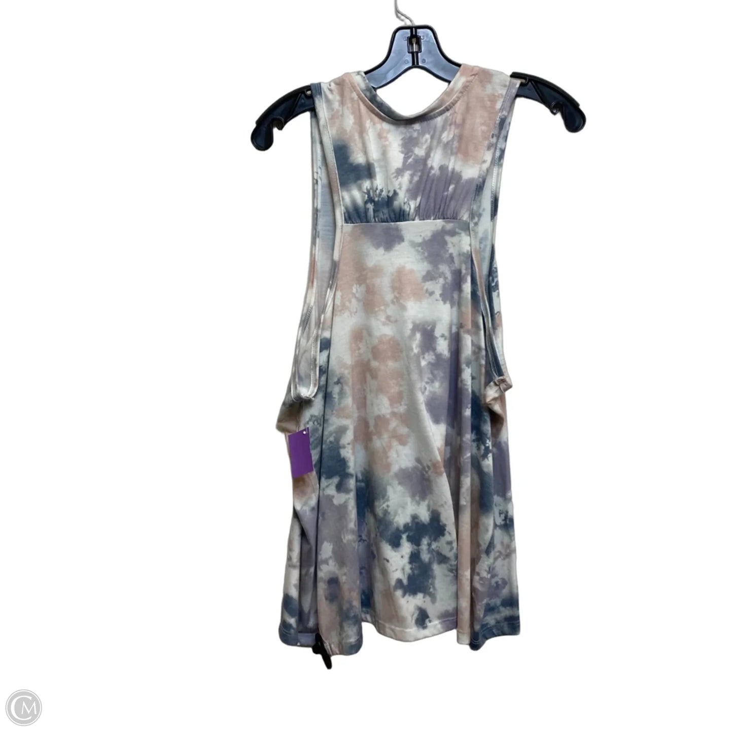 Top Sleeveless By Terra & Sky In Blue & Purple, Size: 3x