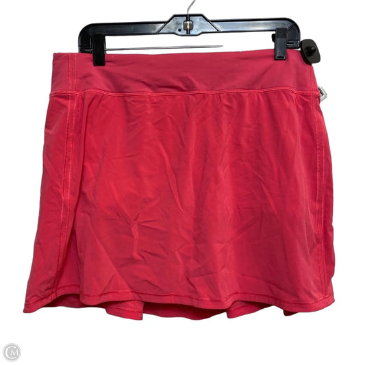 Athletic Skort By Lululemon In Pink, Size: L
