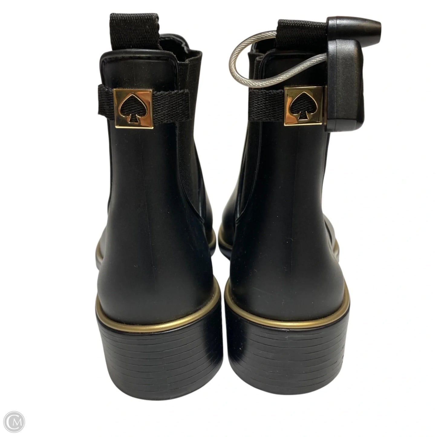 Boots Designer By Kate Spade In Black, Size: 9