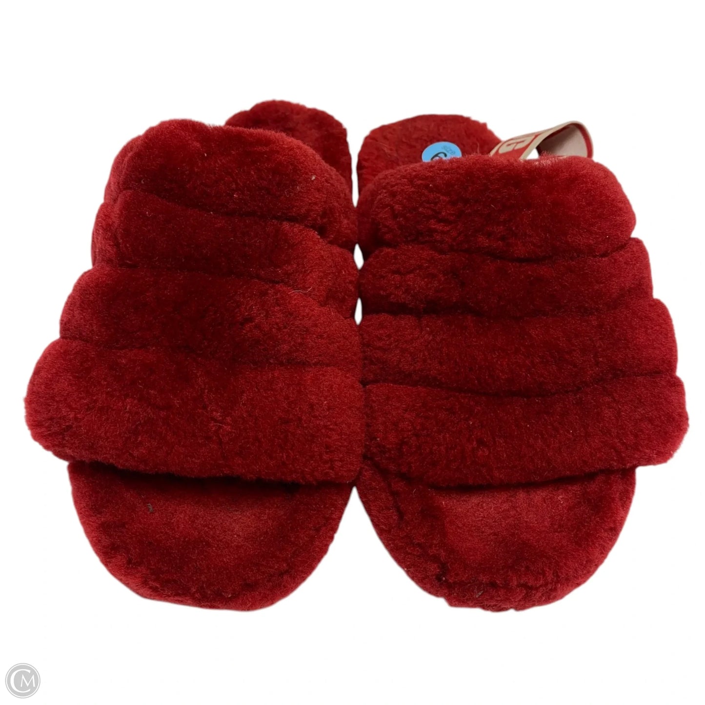 Sandals Designer By Ugg In Red, Size: 6