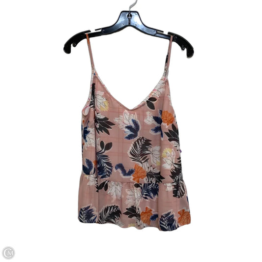 Top Sleeveless By A New Day In Blue & Pink, Size: S
