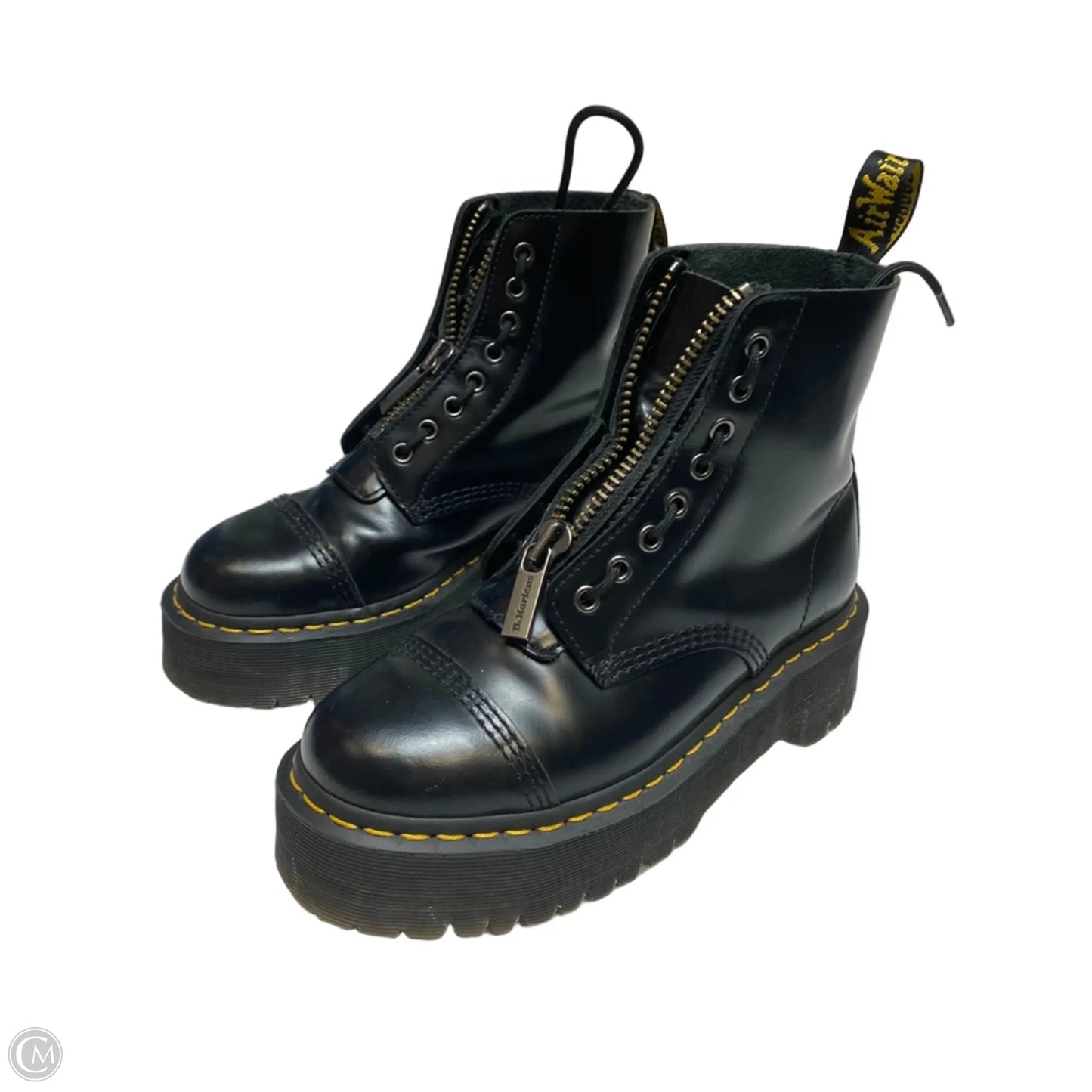 Boots Designer By Dr Martens In Black, Size: 8