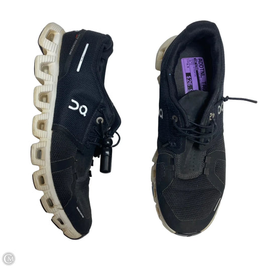 Shoes Athletic By On Cloud In Black, Size: 8.5