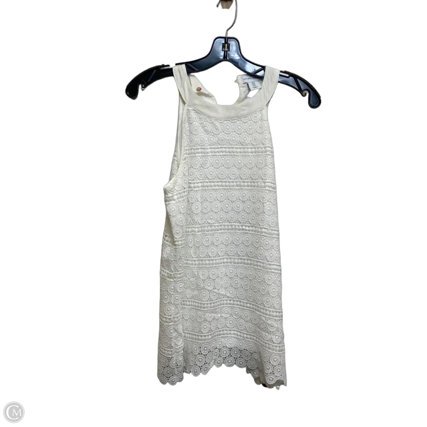Top Sleeveless By Antibes Blanc In White, Size: S