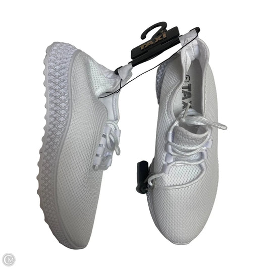 Shoes Athletic By Taxi In White, Size: 7