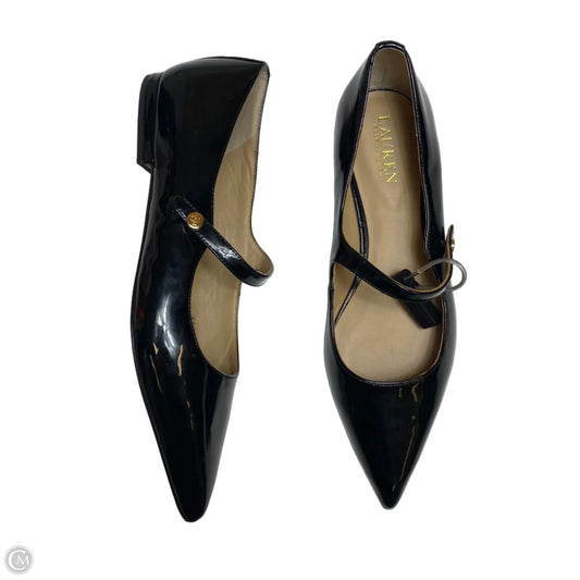 Shoes Flats By Lauren By Ralph Lauren In Black, Size: 10