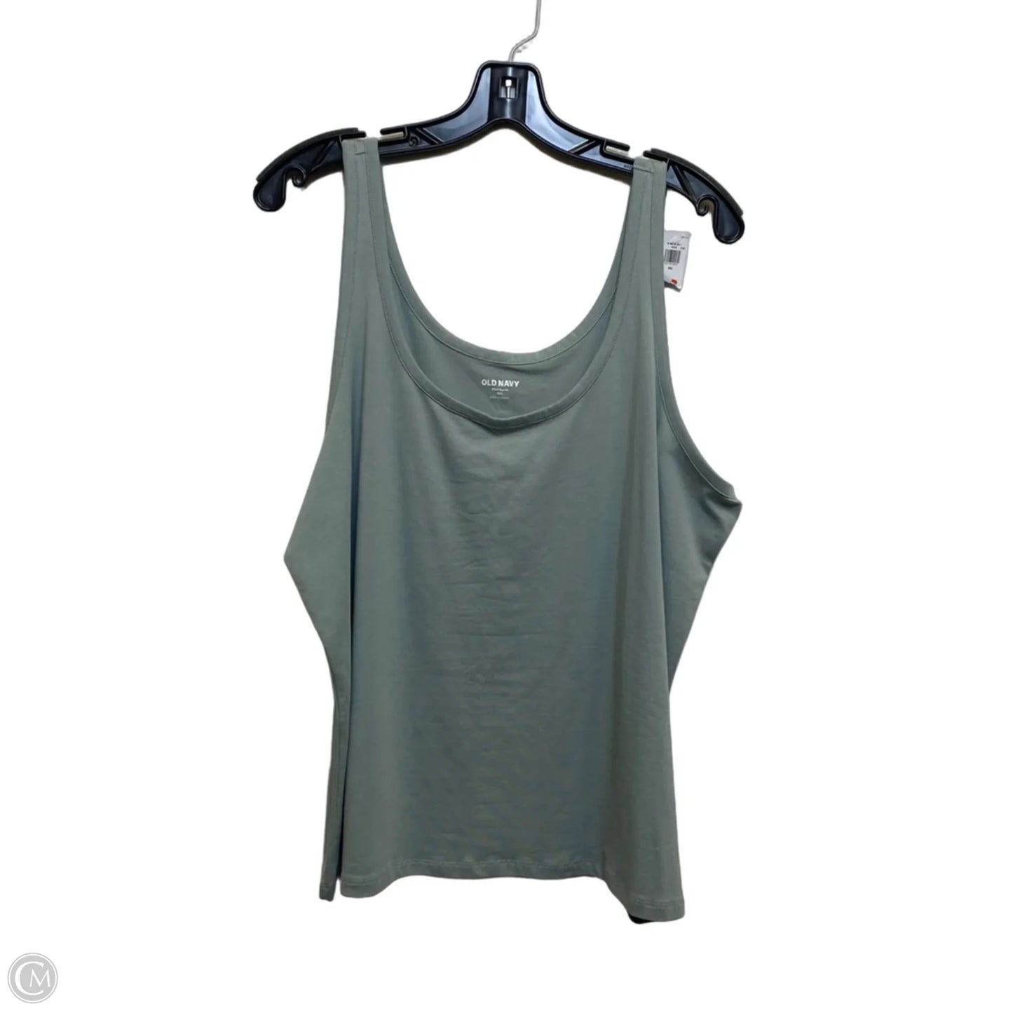 Top Sleeveless Basic By Old Navy In Green, Size: Xxl
