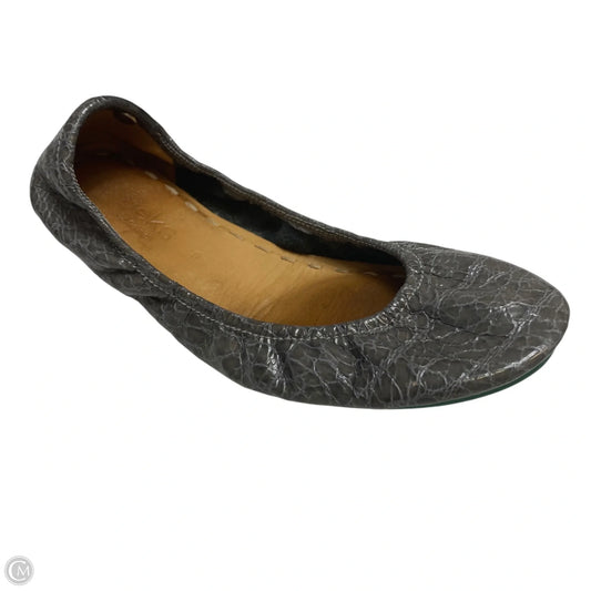Shoes Flats By Tieks In Grey, Size: 8