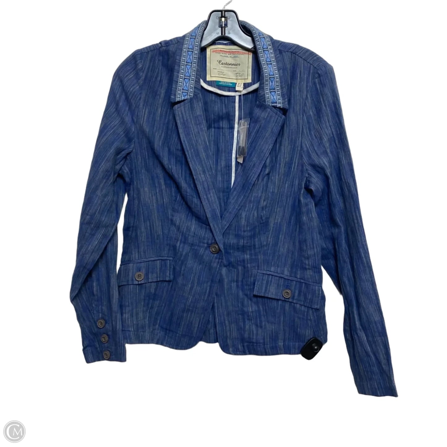 Blazer By Anthropologie In Blue, Size: M
