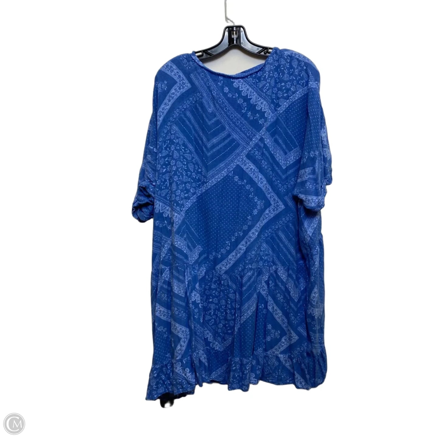 Dress Casual Short By Cupio In Blue, Size: 3x