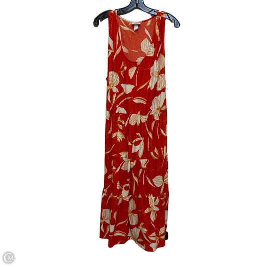 Dress Casual Midi By Ava & Viv In Red, Size: 3x
