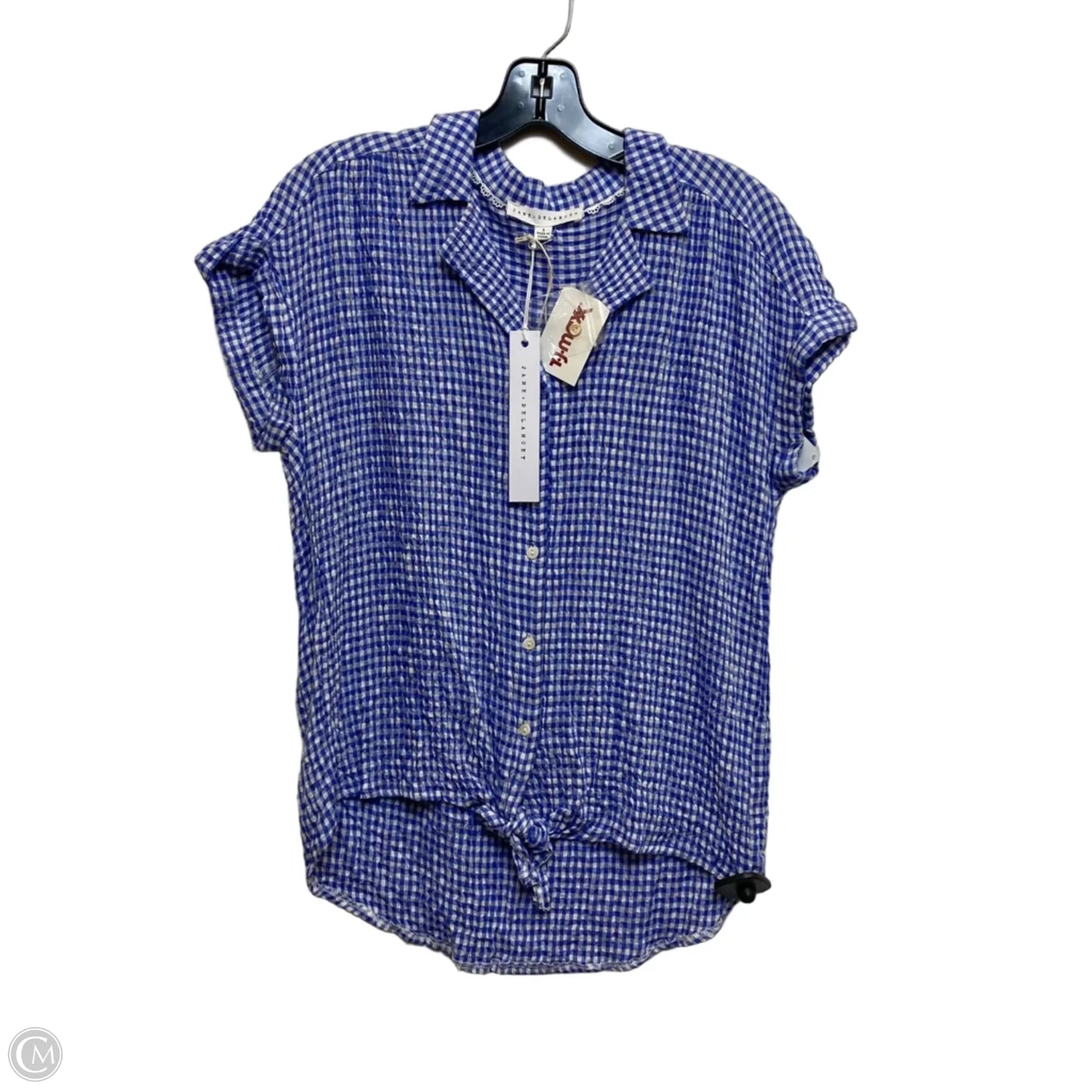 Top Short Sleeve By Jane And Delancey In Blue, Size: S