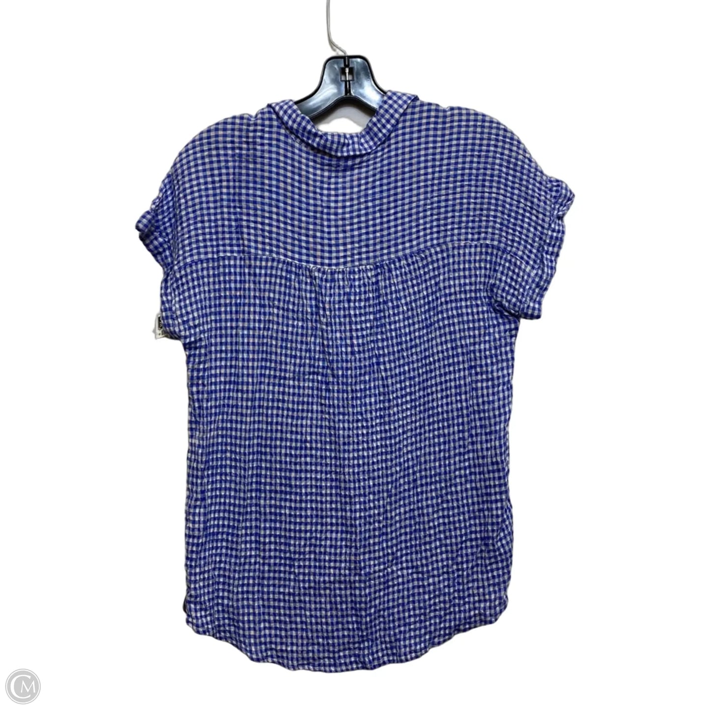 Top Short Sleeve By Jane And Delancey In Blue, Size: S