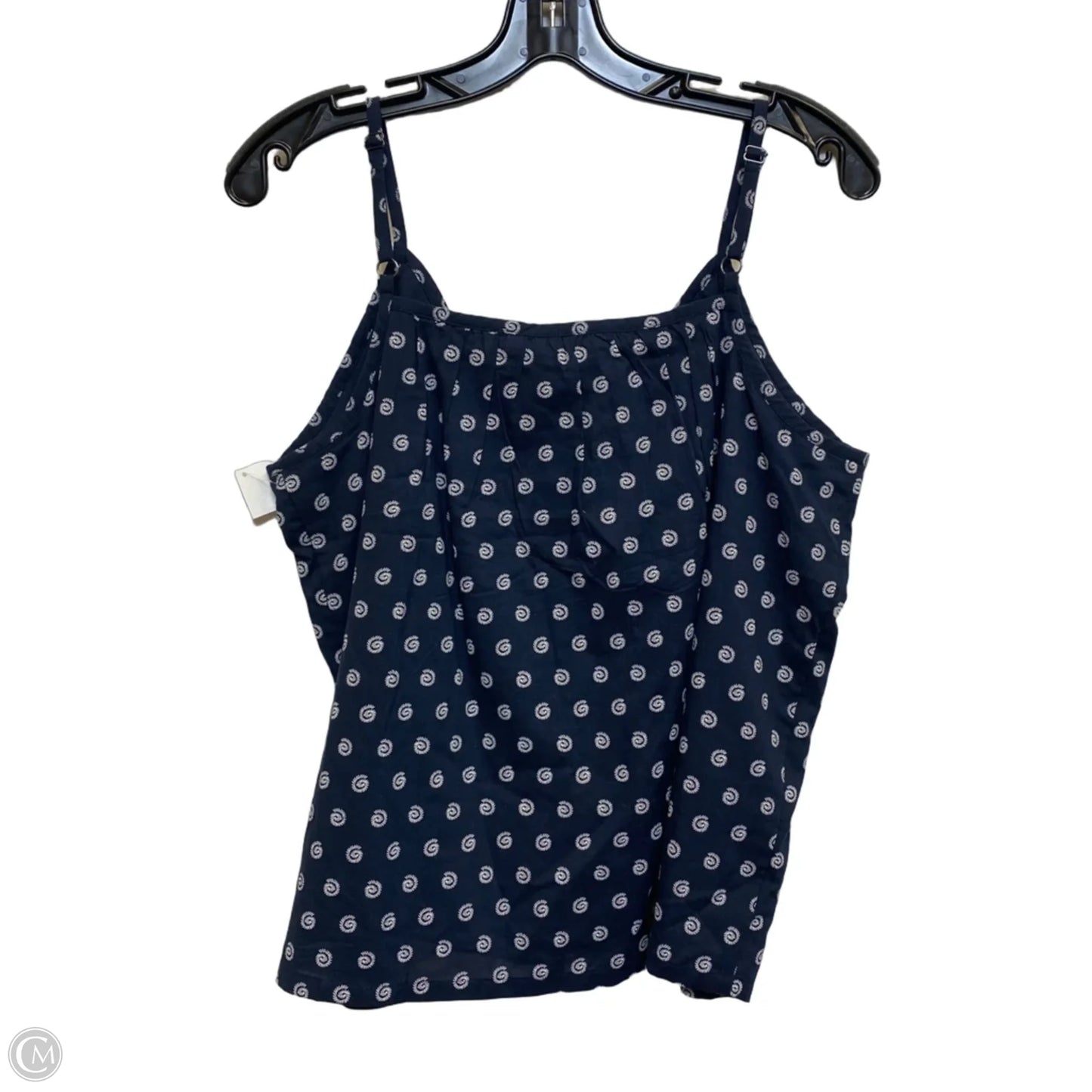 Top Sleeveless By Loft In Navy, Size: Xs