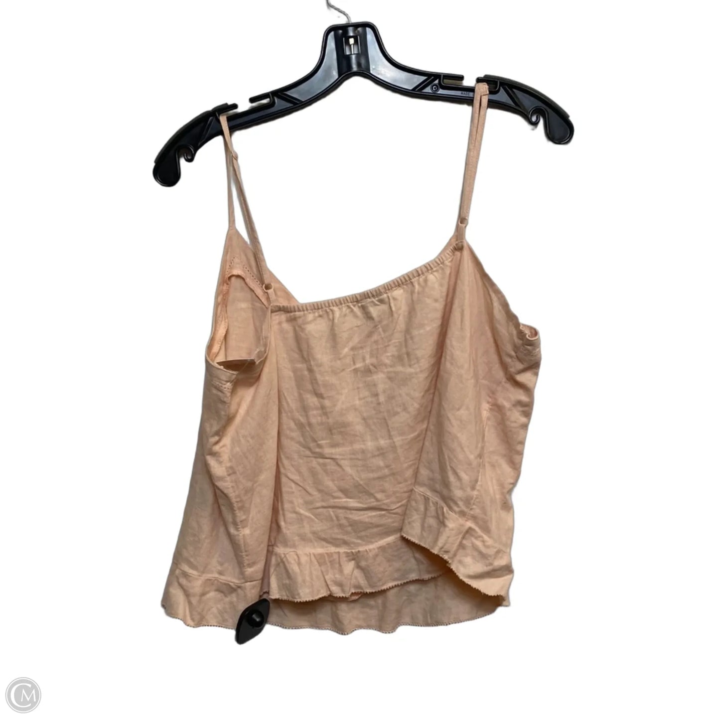 Top Sleeveless By Aerie In Peach, Size: L