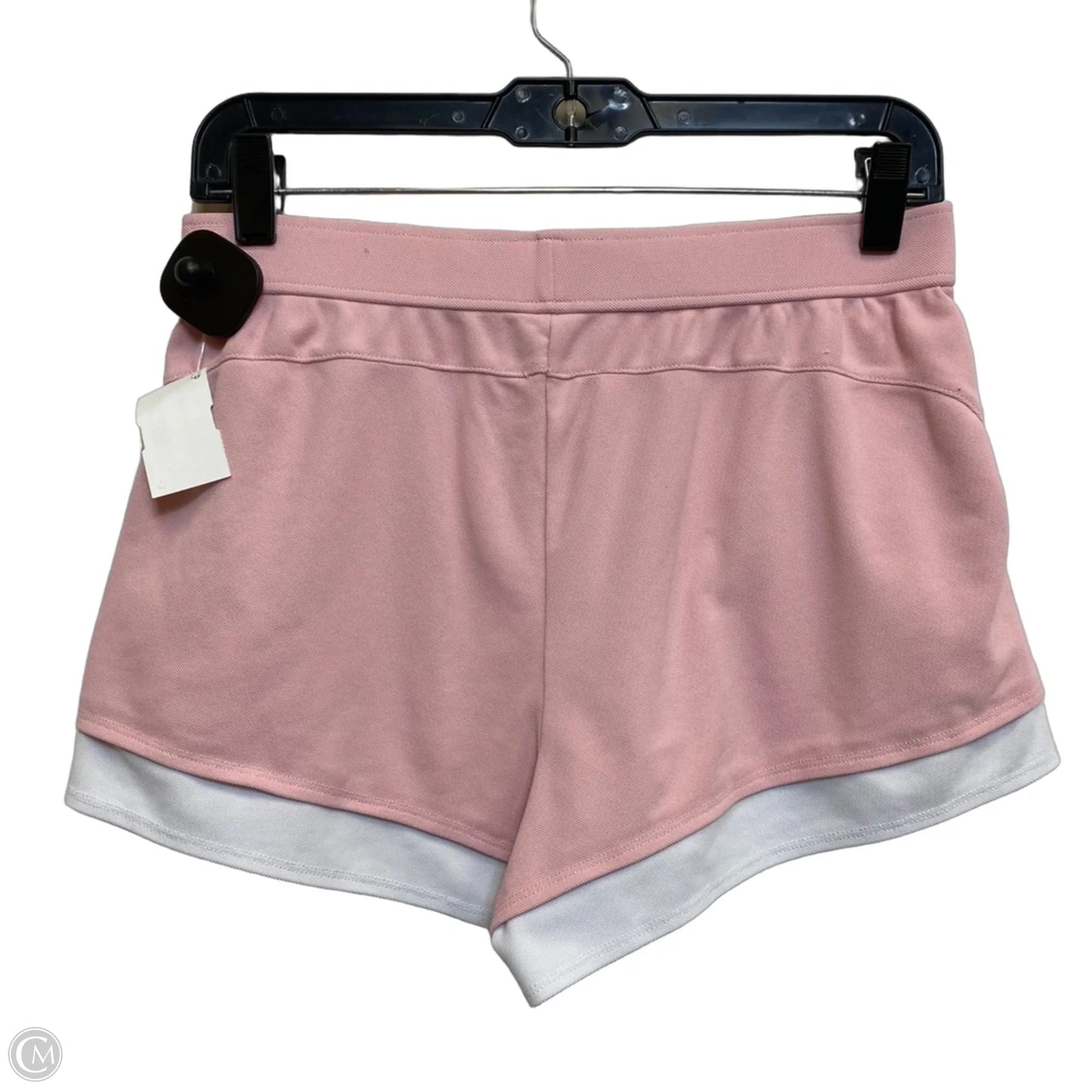 Athletic Shorts By Zelos In Pink, Size: M