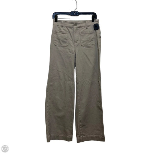 Pants Wide Leg By Loft In Tan, Size: 0